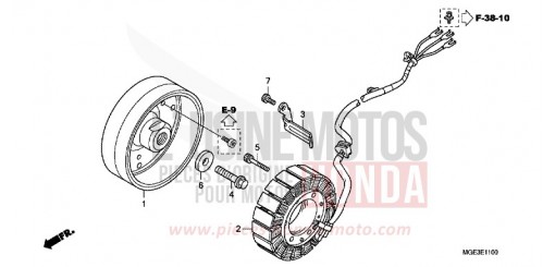 GENERATRICE VFR1200FDC de 2012